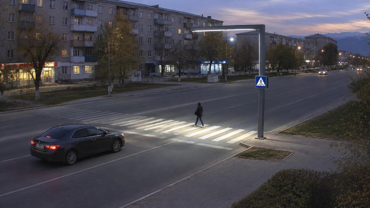 пр. Назарбаева / перекрёсток